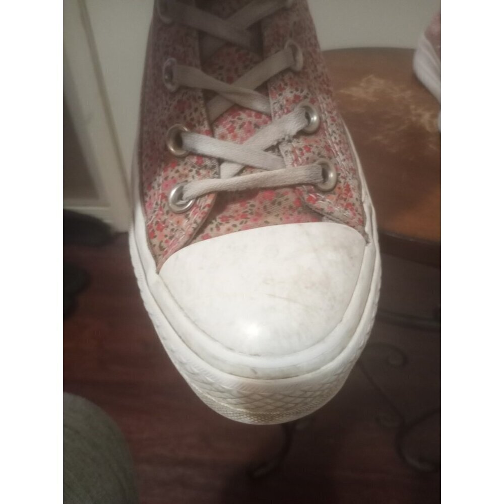 Converse All Star Lift Platform Trainers Womens Size 7 Ditsy Floral Shoes - Picture 5 of 16